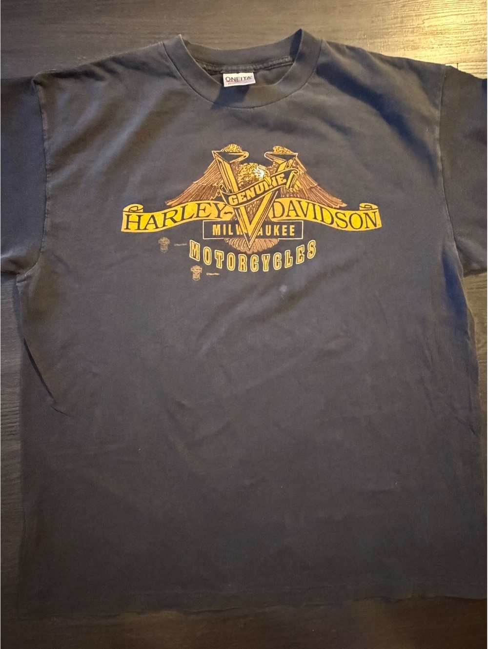 Vintage 90s Harley Davidson Rocky's London Ontario Shirt XL